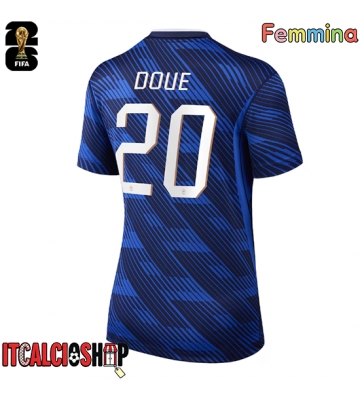 Francia Desire Doue #20 Prima Maglia Femmina Mondiali 2026 Manica Corta